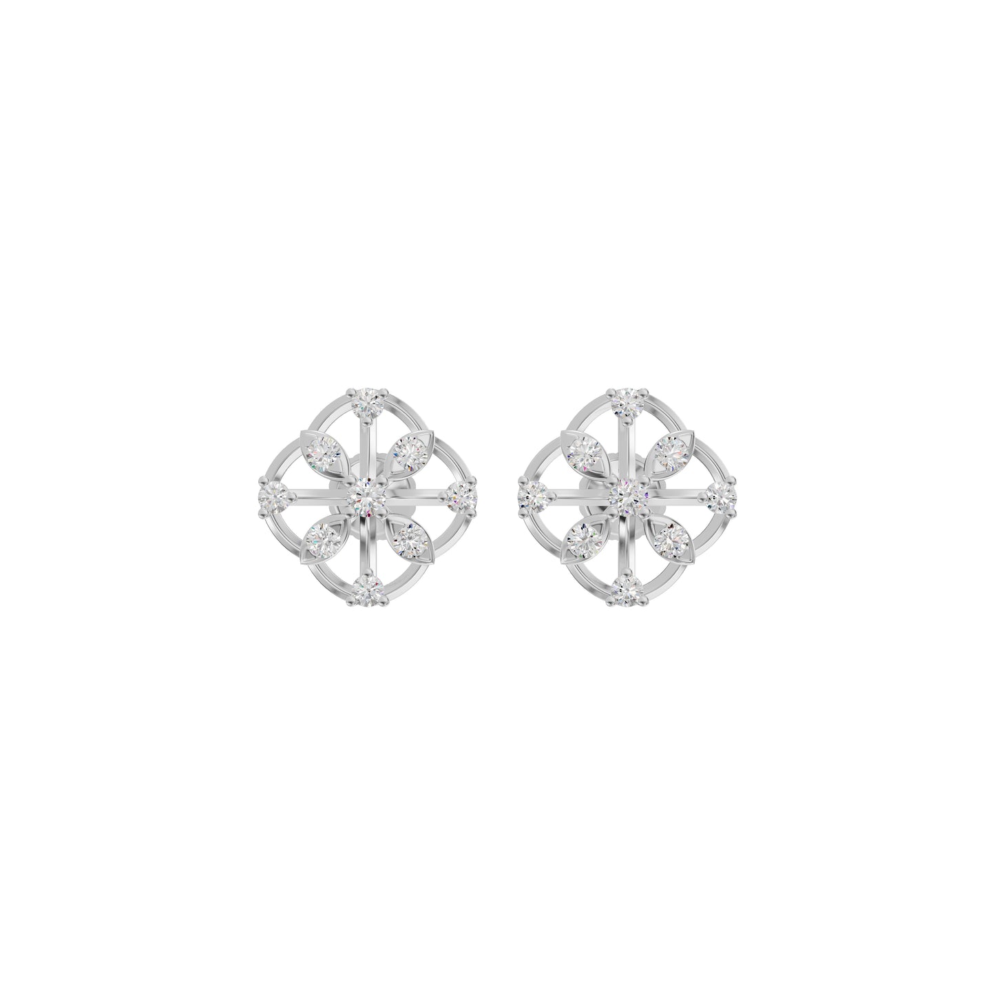 DER001430 18 KT / White Gold
