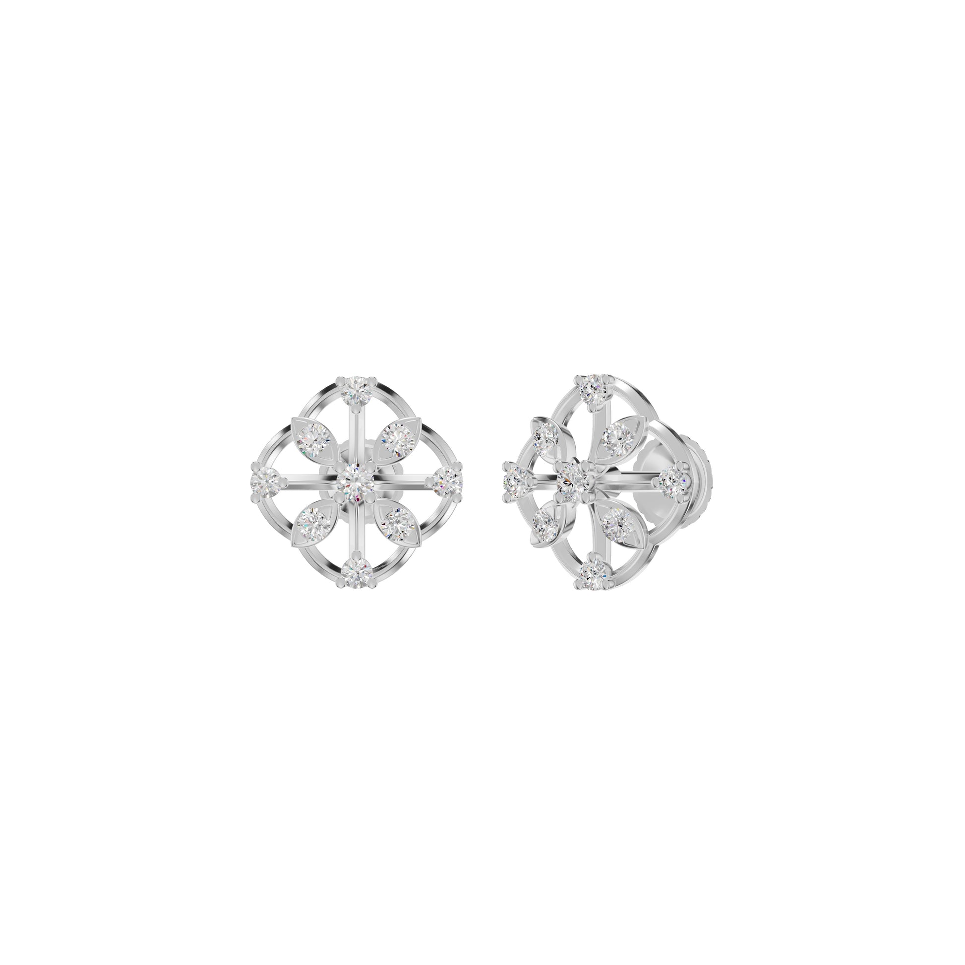 DER001430 18 KT / White Gold