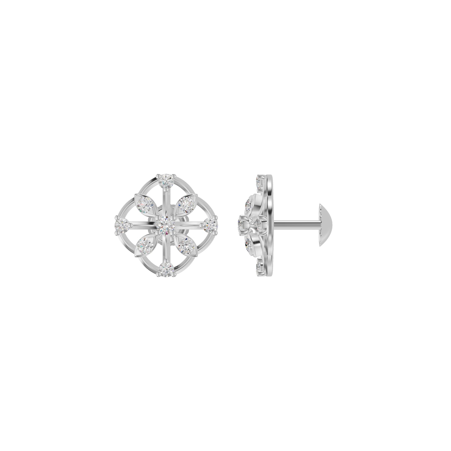 DER001430 18 KT / White Gold