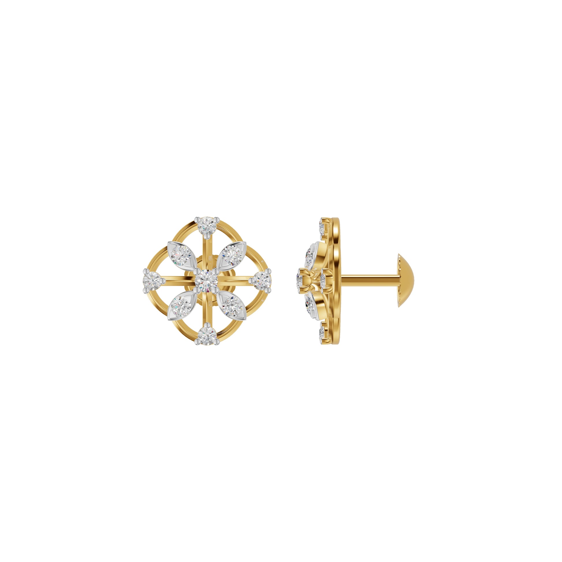 DER001430 18 KT / Yellow Gold