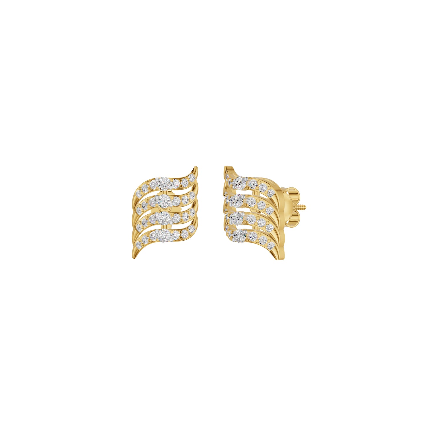 DER001431 18 KT / Yellow Gold
