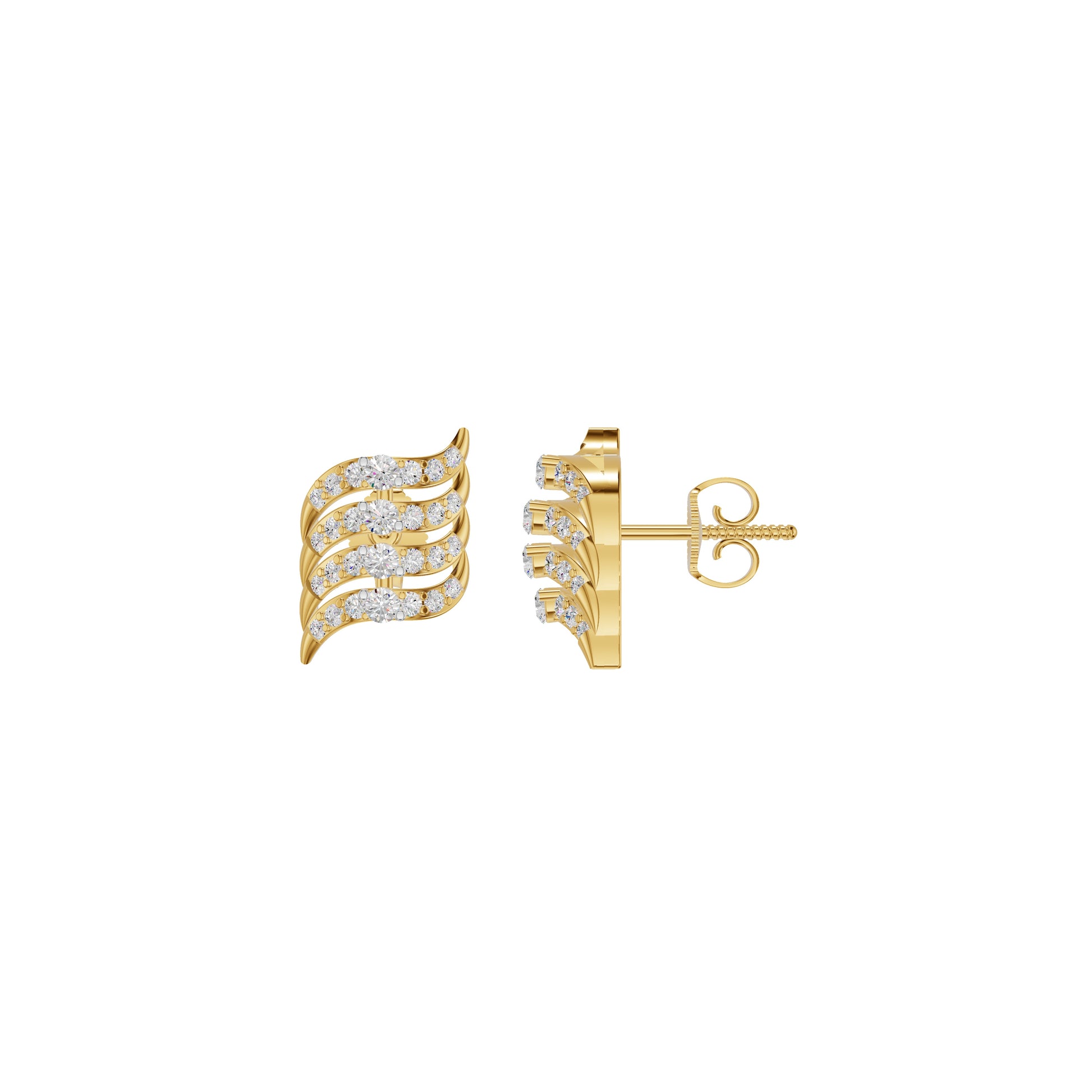 DER001431 18 KT / Yellow Gold