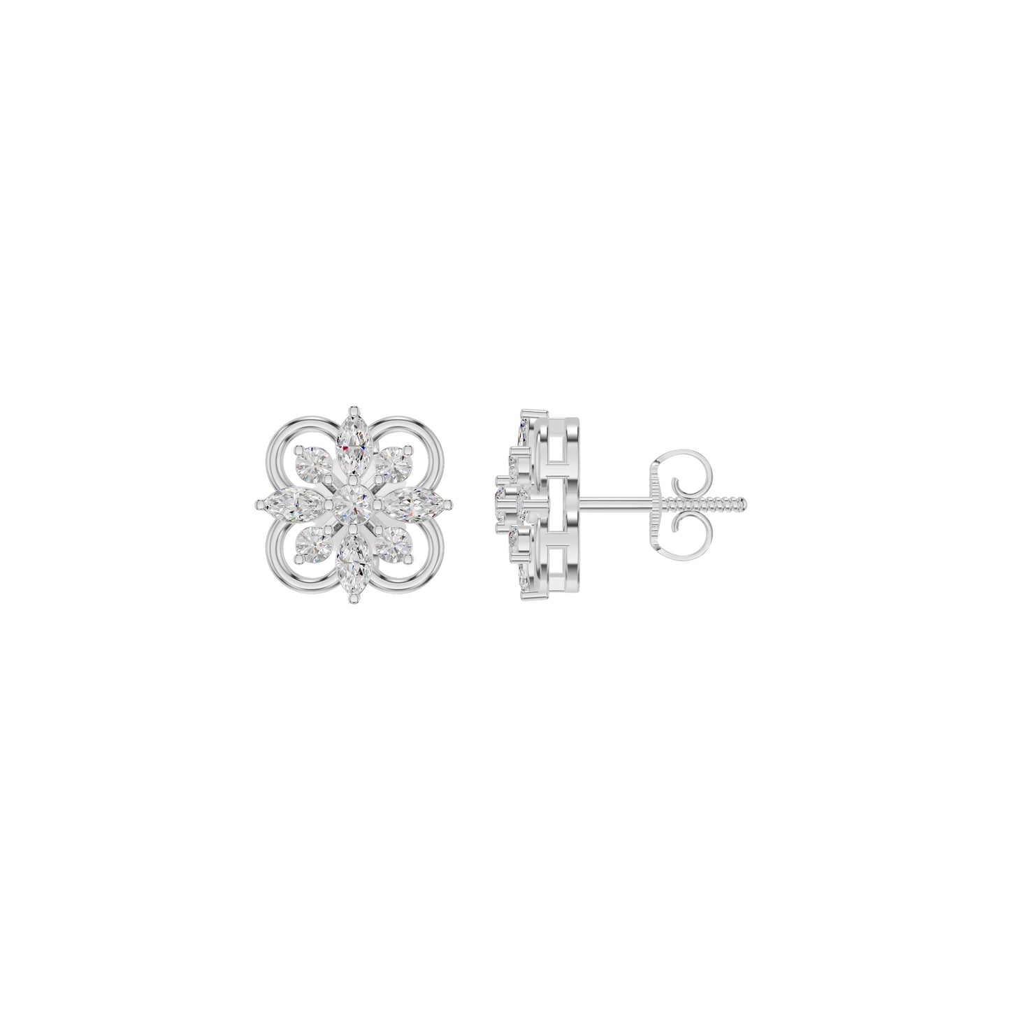 DER001433 18 KT / White Gold