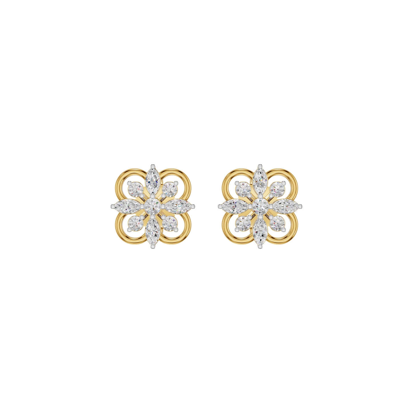 DER001433 18 KT / Yellow Gold