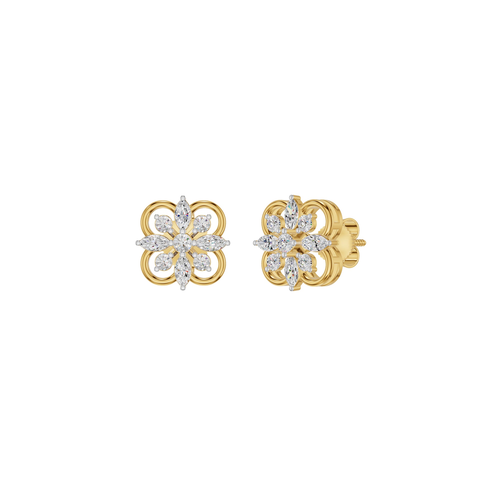 DER001433 18 KT / Yellow Gold