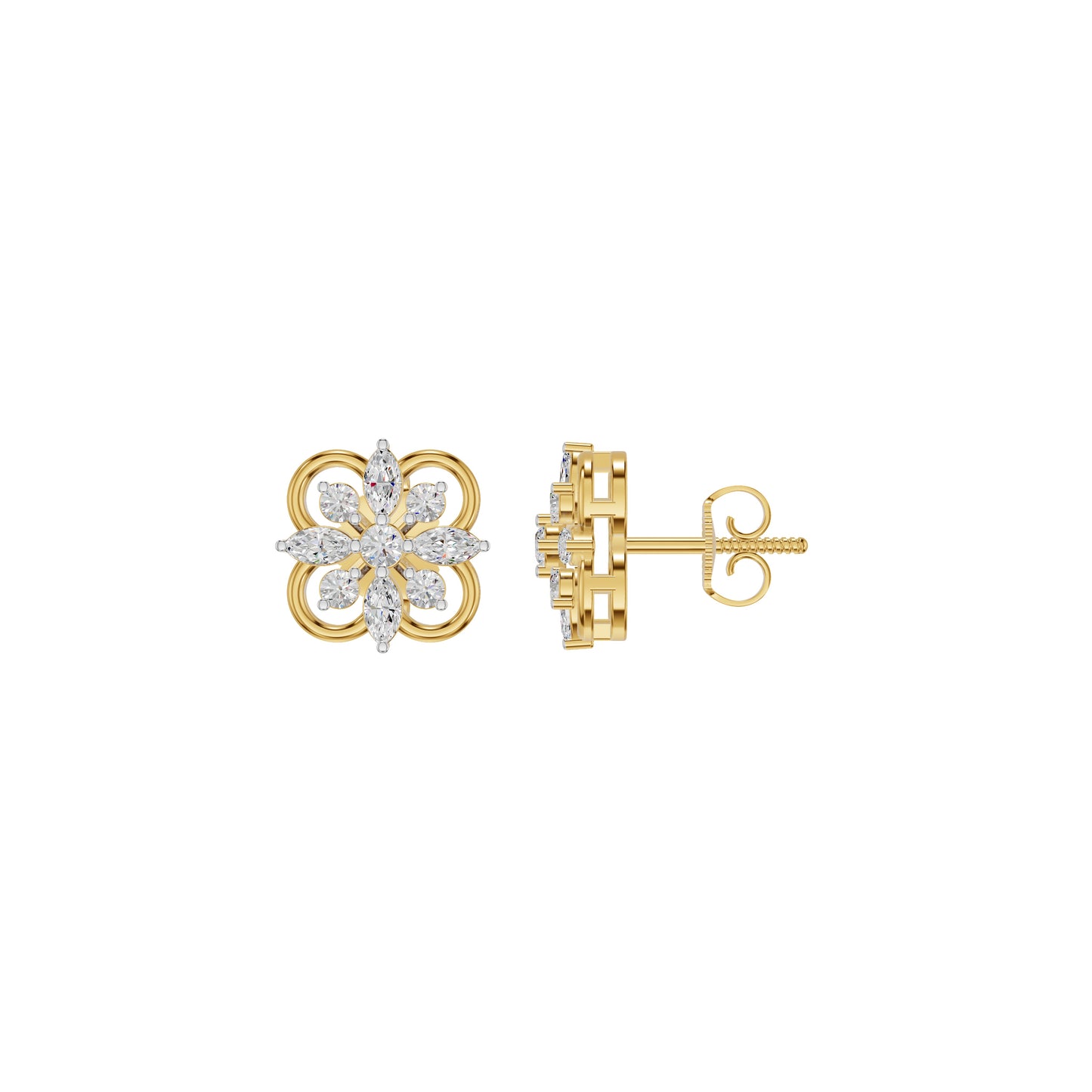 DER001433 18 KT / Yellow Gold