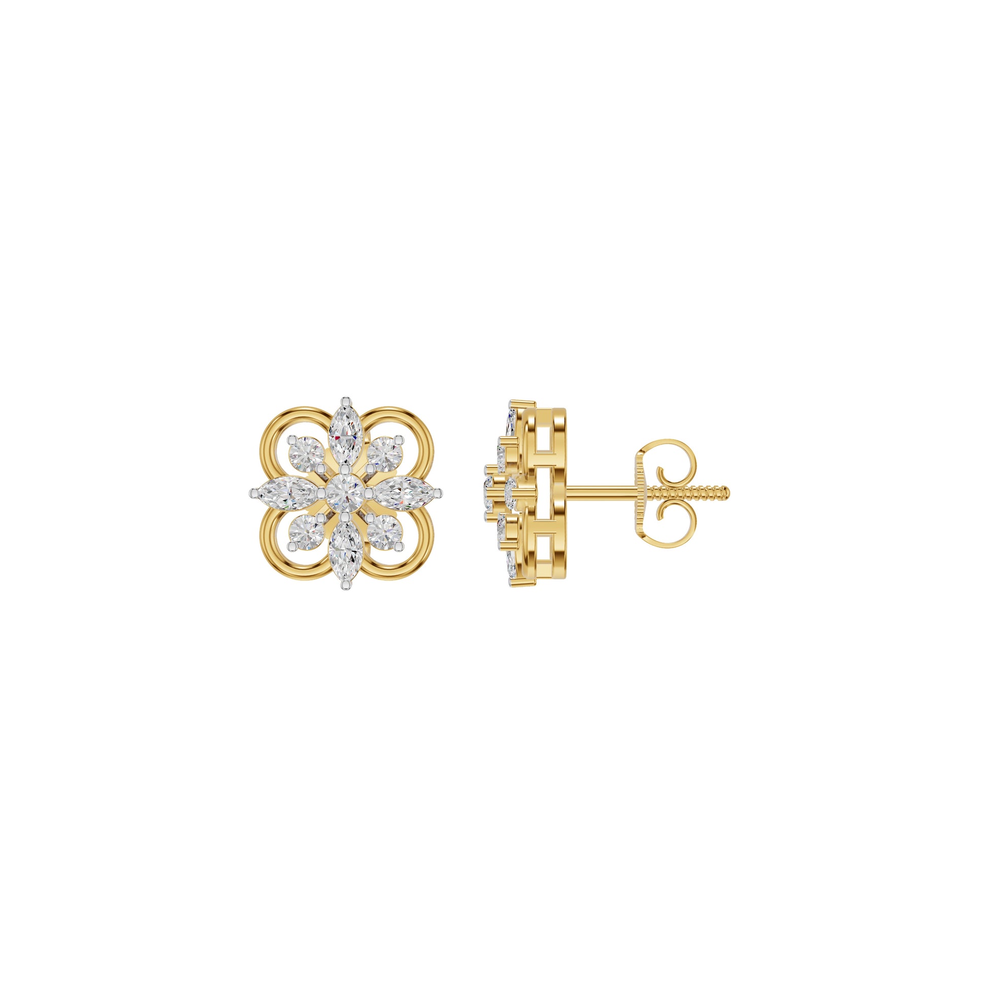 DER001433 18 KT / Yellow Gold