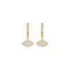 Prism Trail Diamond Drop Earrings 18 KT / Yellow Gold