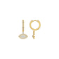 Prism Trail Diamond Drop Earrings 18 KT / Yellow Gold