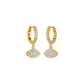Prism Trail Diamond Drop Earrings 18 KT / Yellow Gold