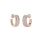 Regalia Diamond Hoops Earrings