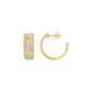 Regalia Diamond Hoops Earrings