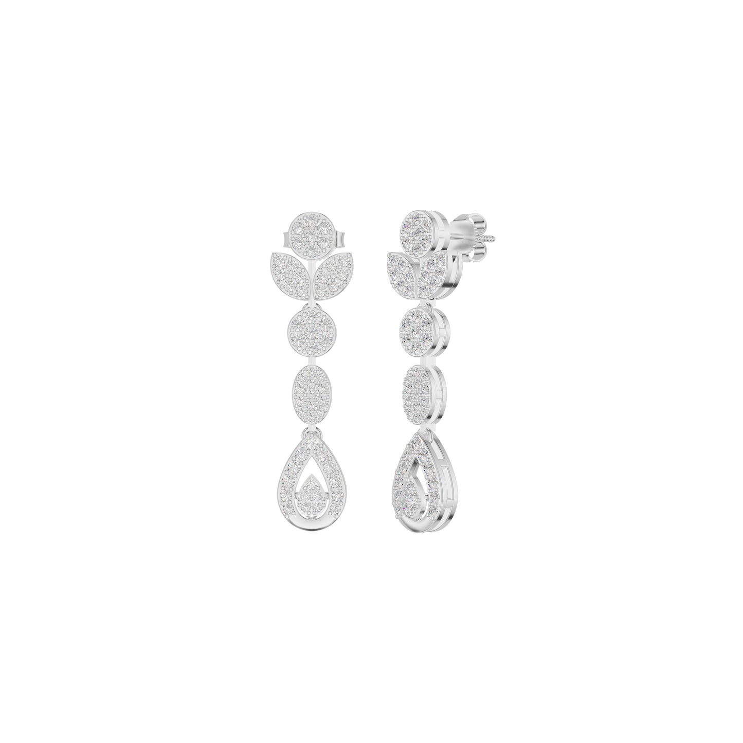 DER001460 18 KT / White Gold