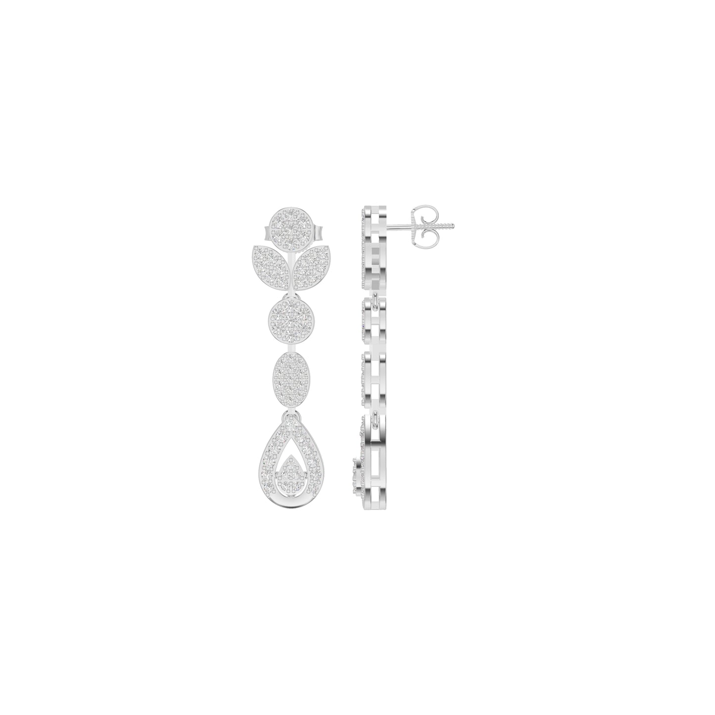 DER001460 18 KT / White Gold