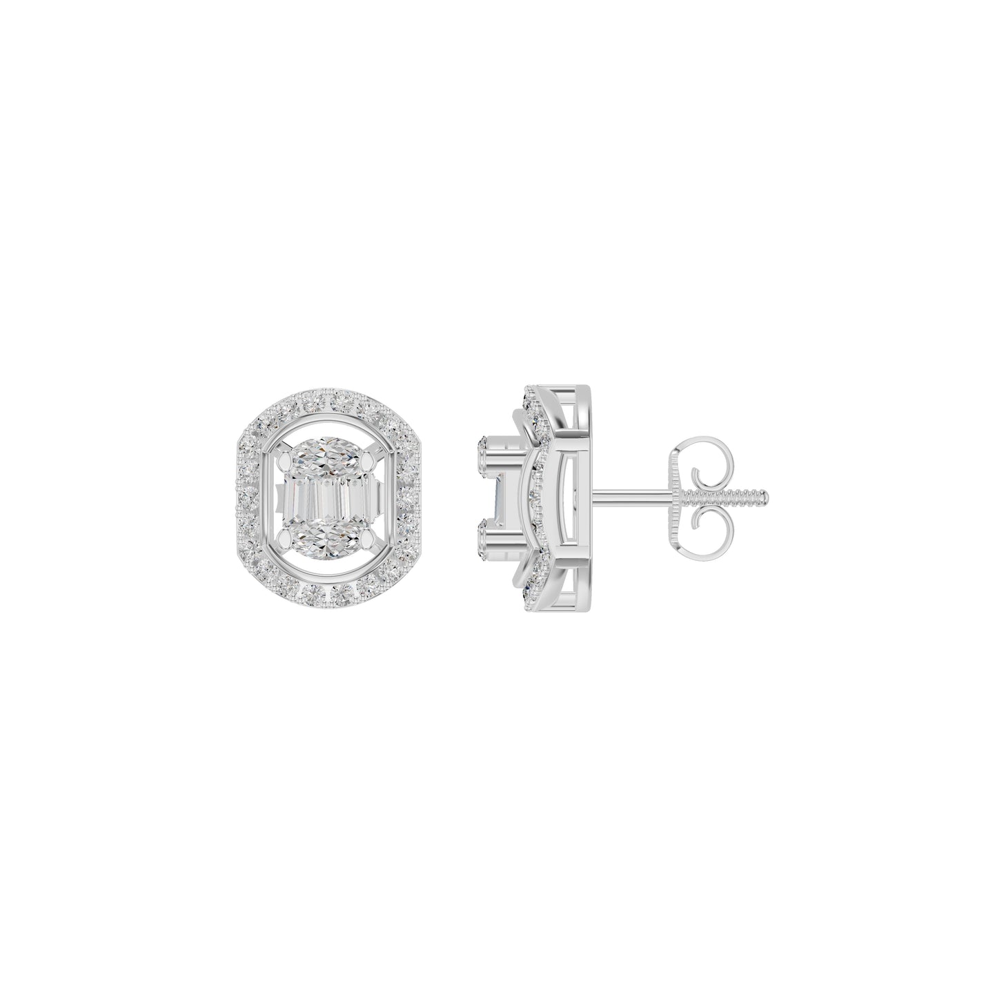 DER001487 18 KT / White Gold