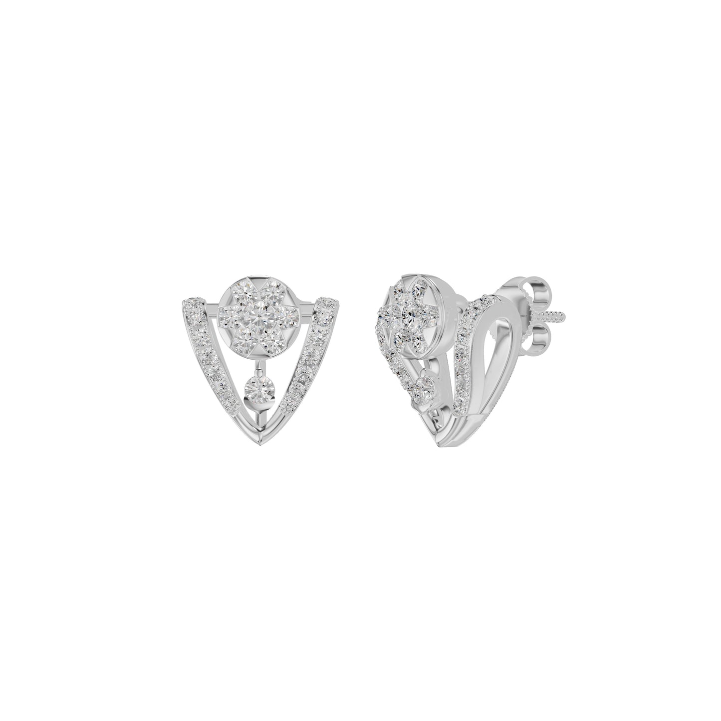 DER001490 18 KT / White Gold