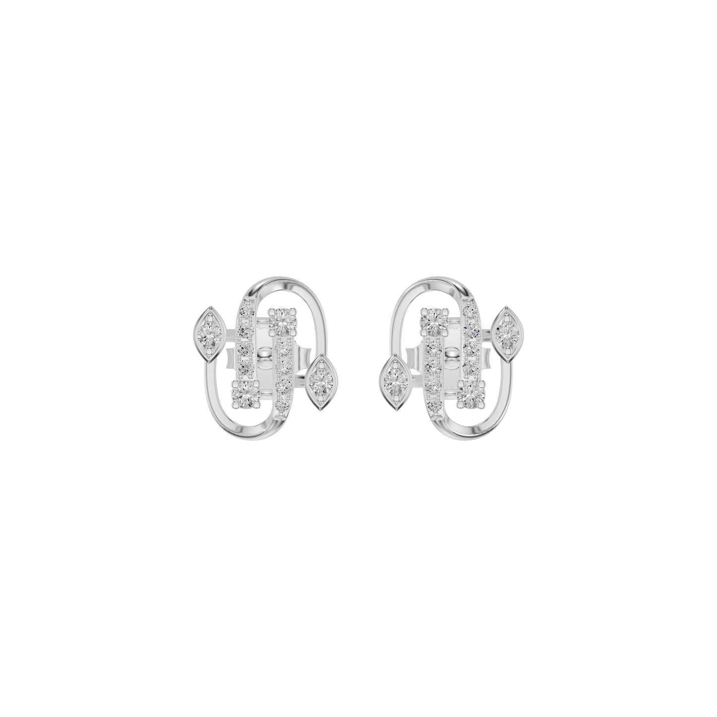 DER001493 18 KT / White Gold