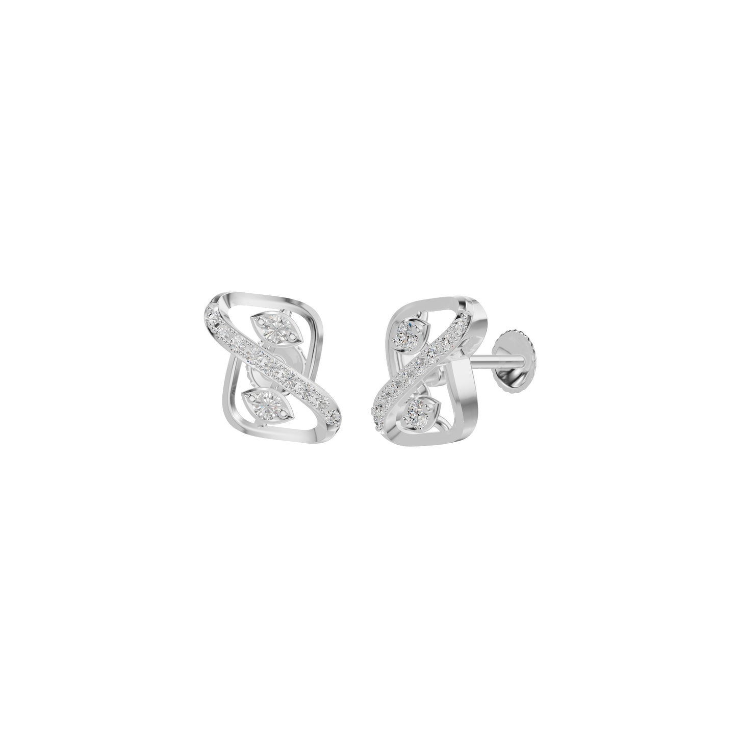 DER001497 18 KT / White Gold