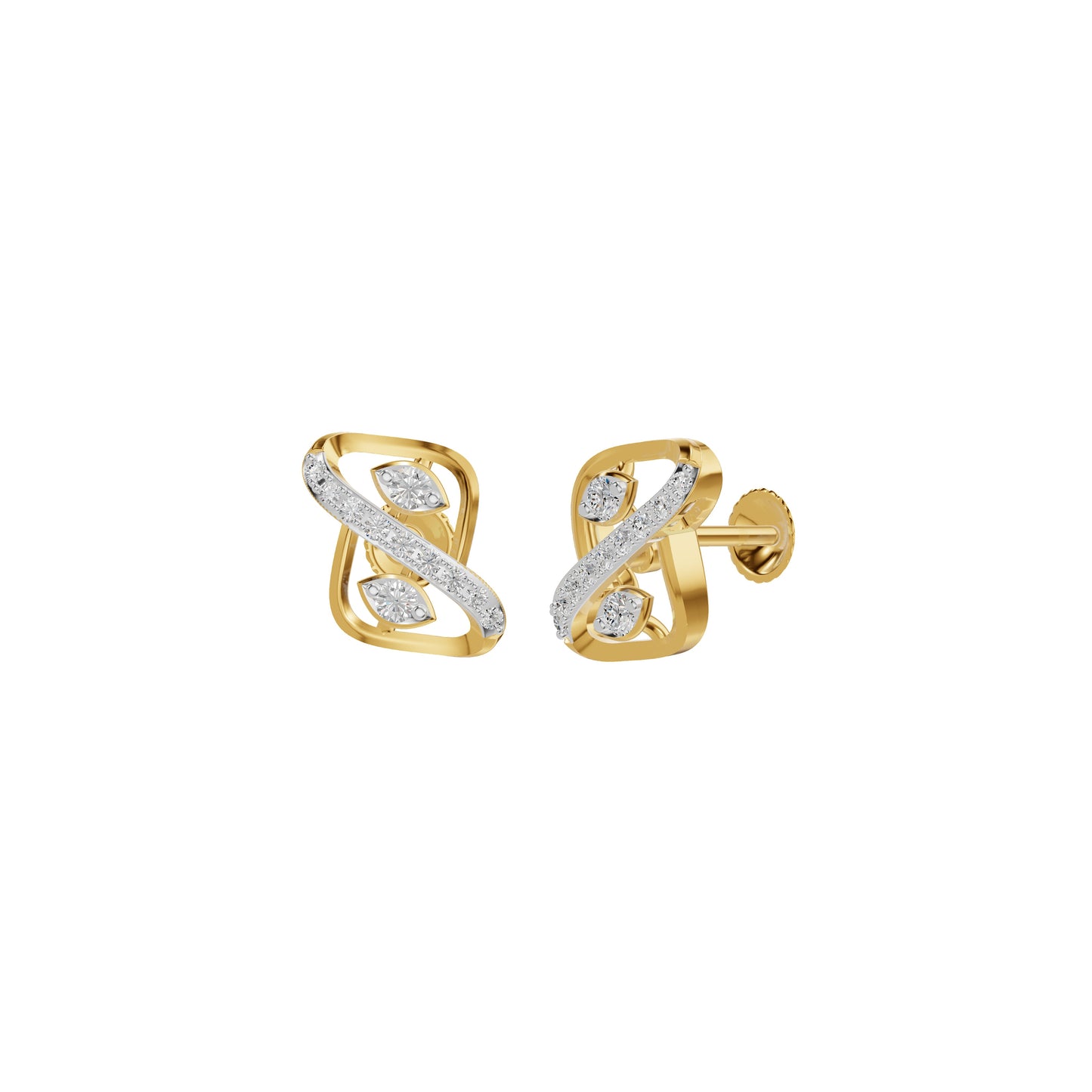 DER001497 18 KT / Yellow Gold