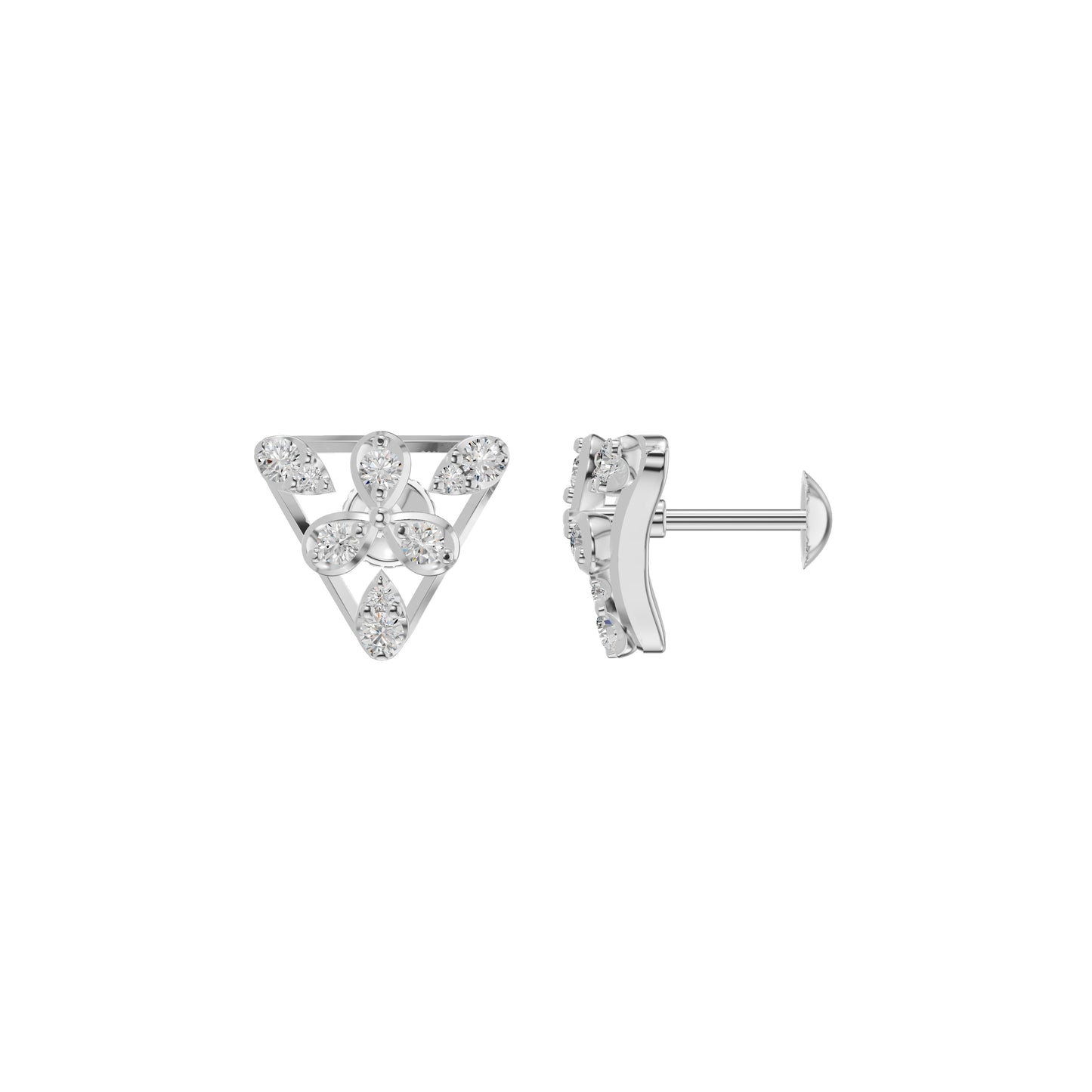 DER001502 18 KT / White Gold