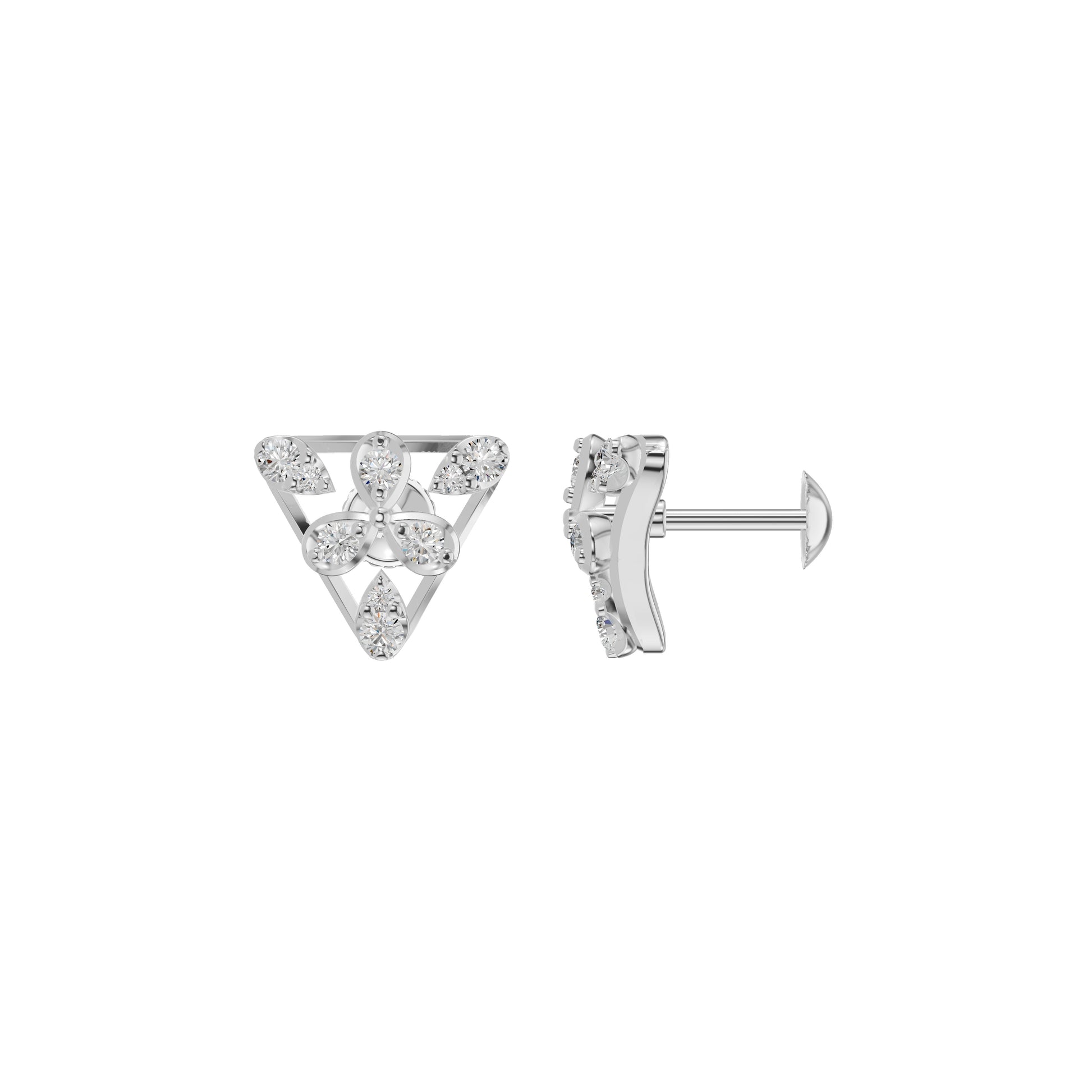 DER001502 18 KT / White Gold
