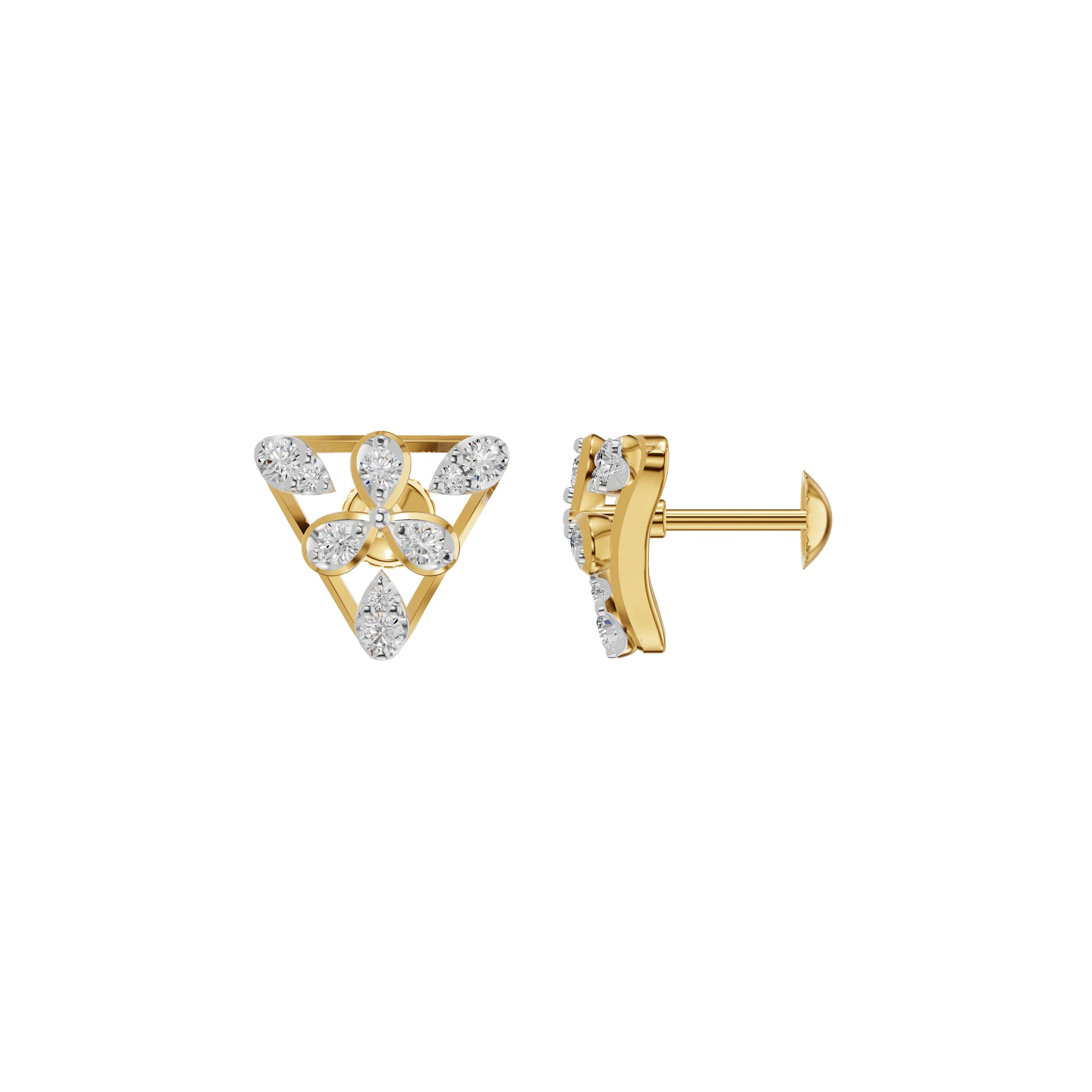 DER001502 18 KT / Yellow Gold