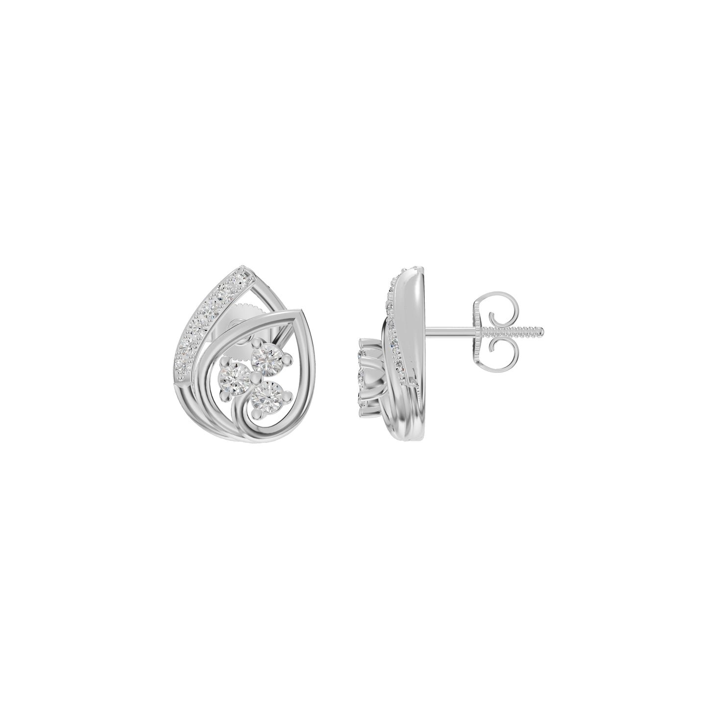 DER001515 18 KT / White Gold