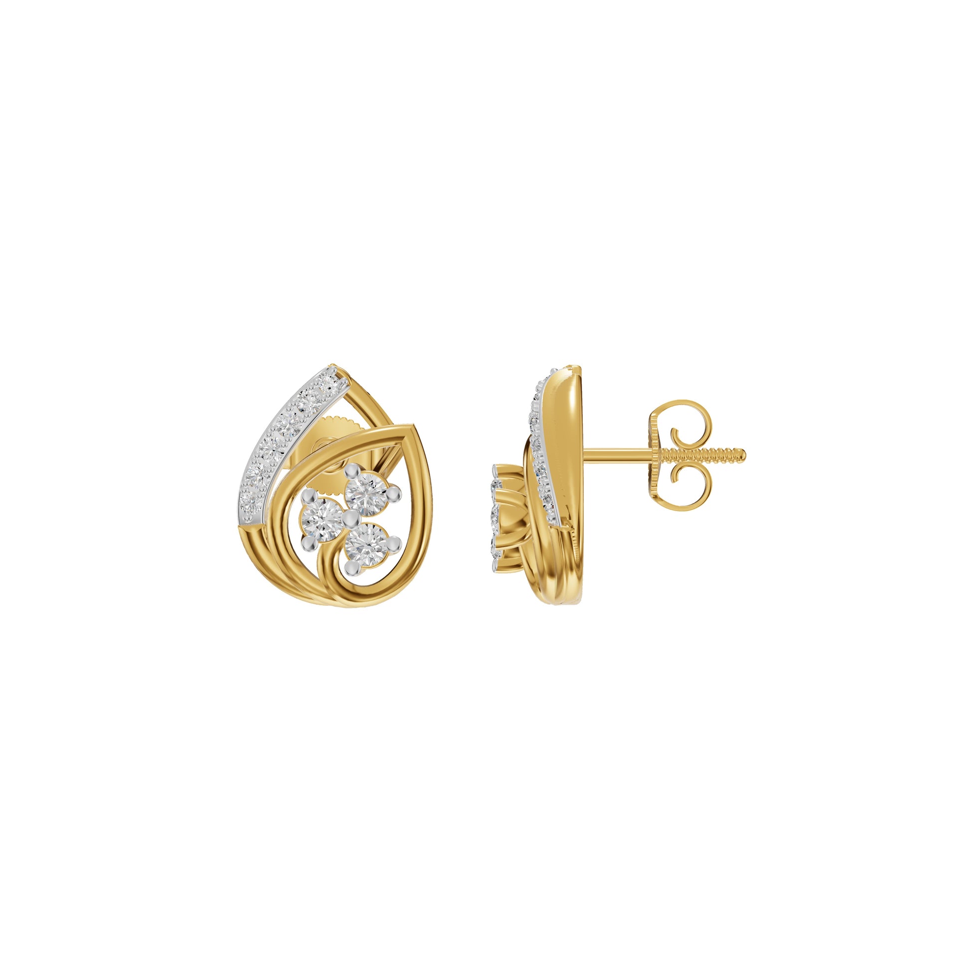 DER001515 18 KT / Yellow Gold