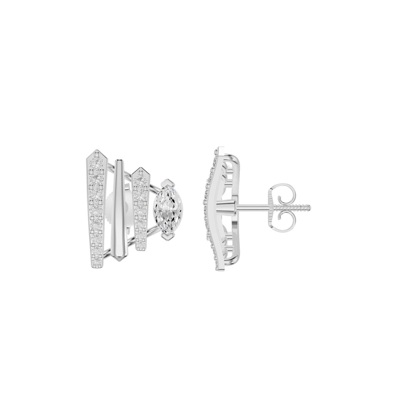 DER001549 18 KT / White Gold