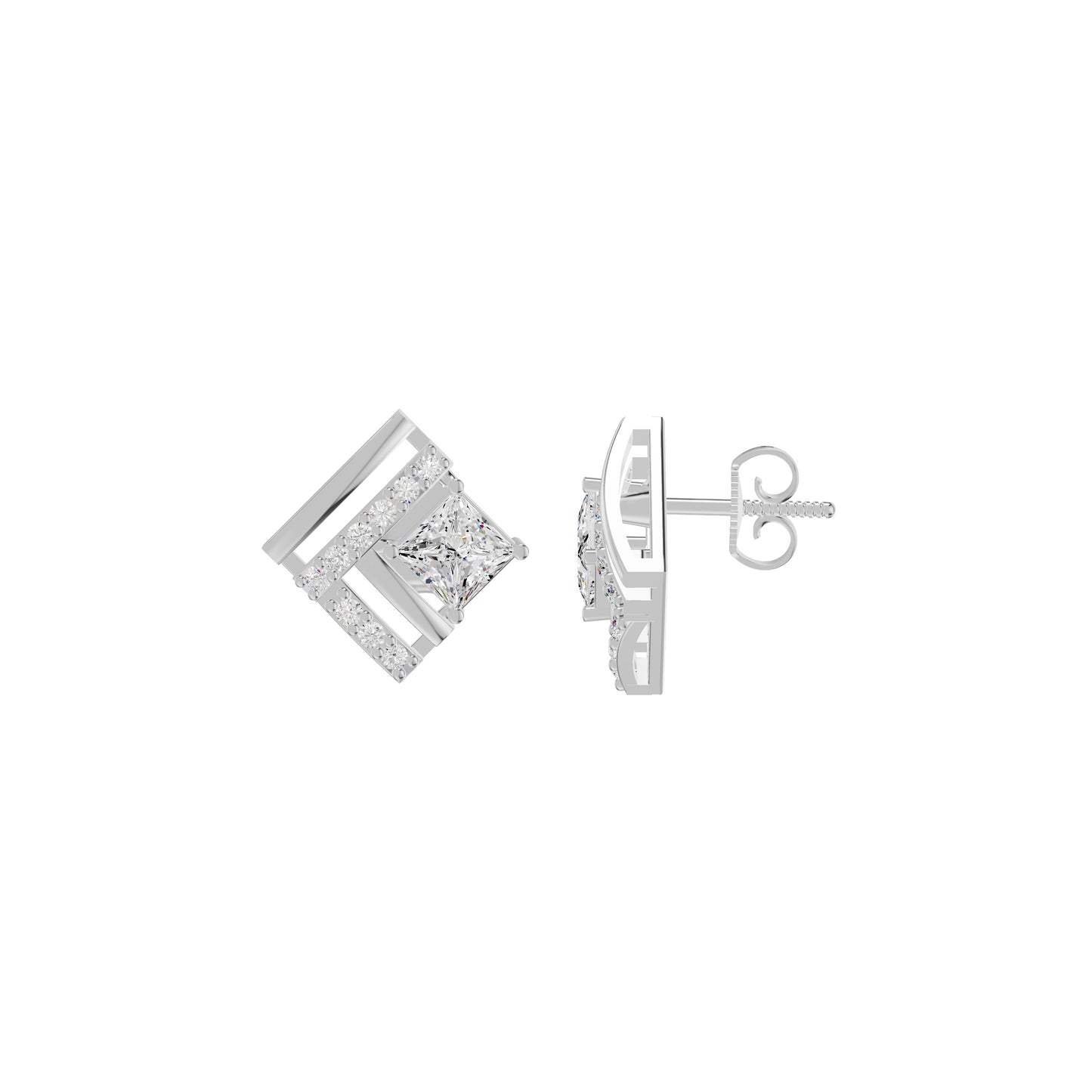 DER001551 18 KT / White Gold