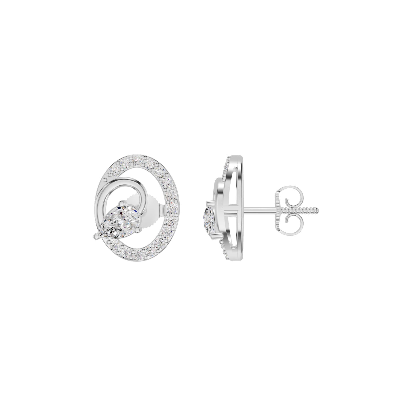 DER001552 18 KT / White Gold