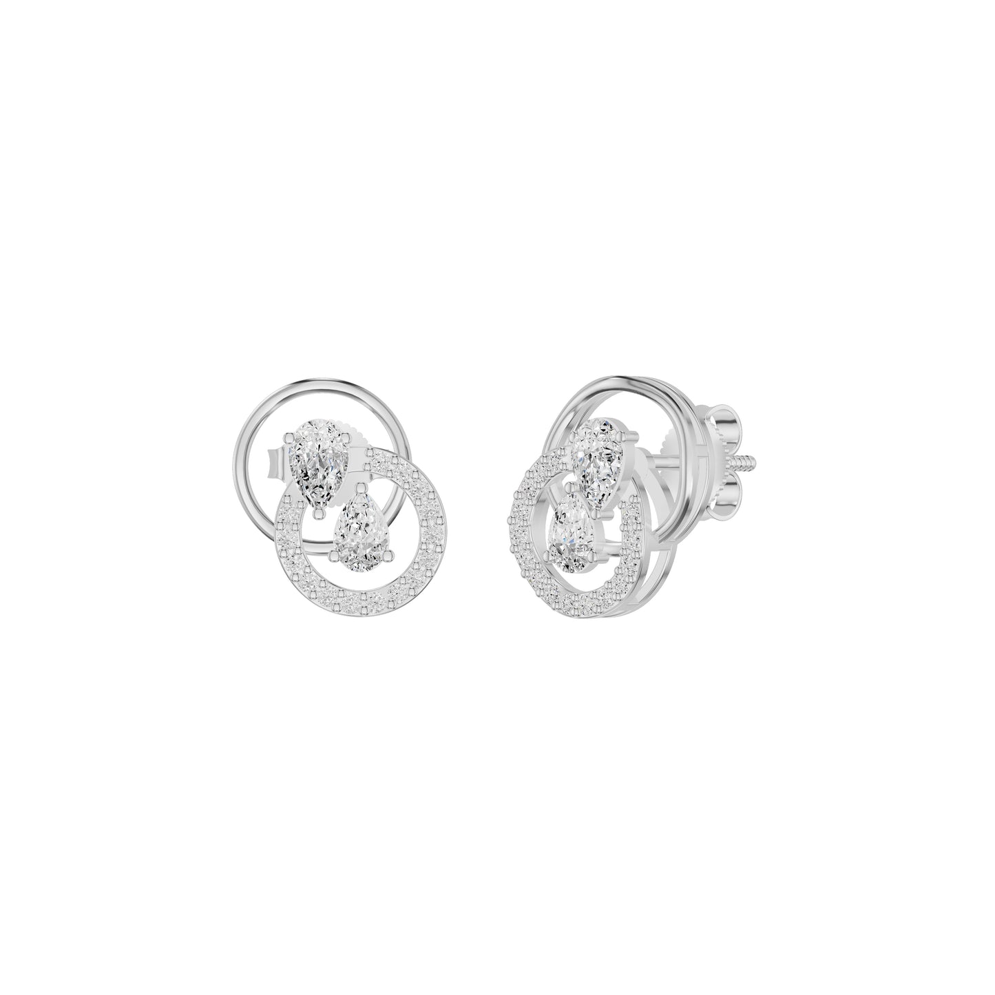 DER001553 18 KT / White Gold