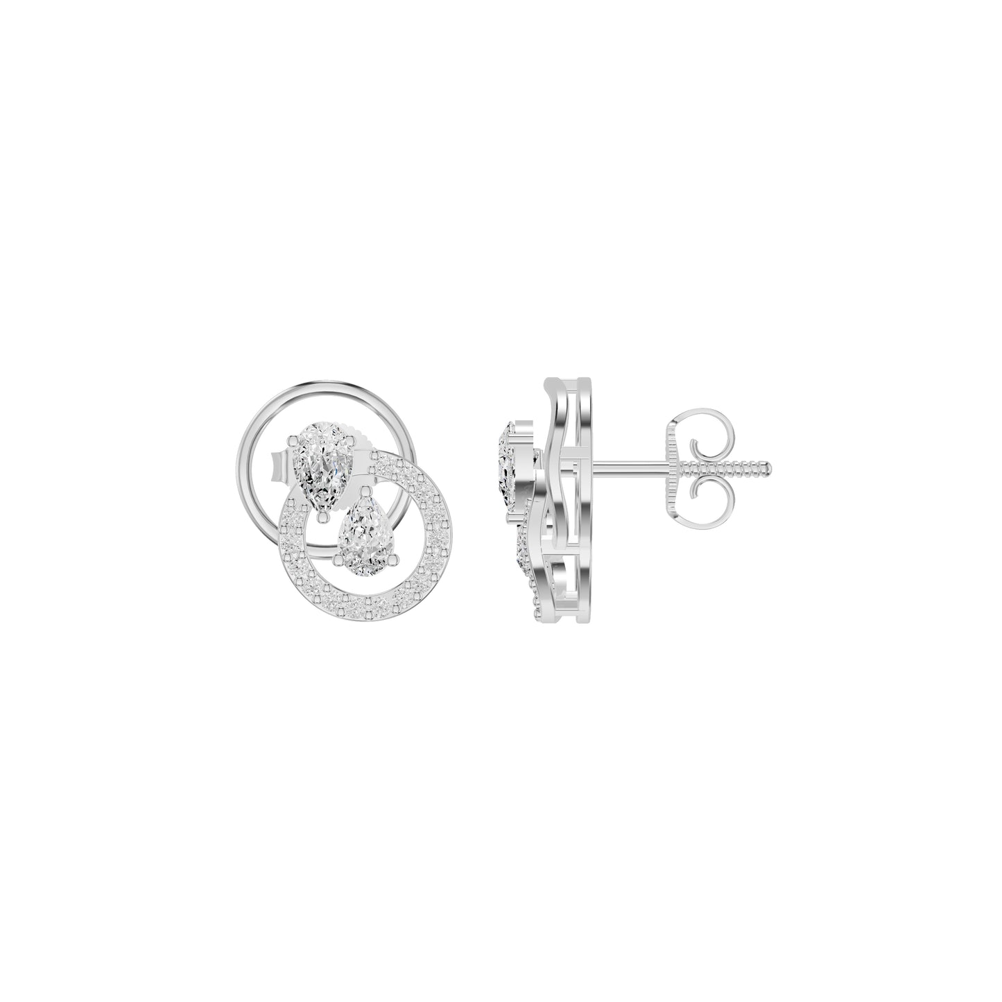 DER001553 18 KT / White Gold