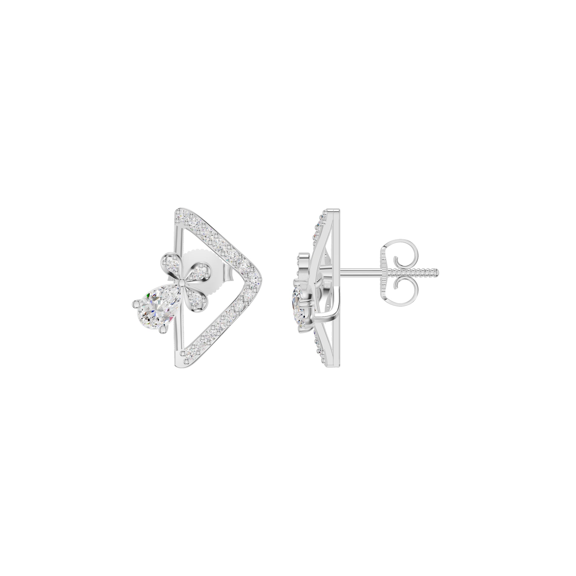 DER001555 18 KT / White Gold