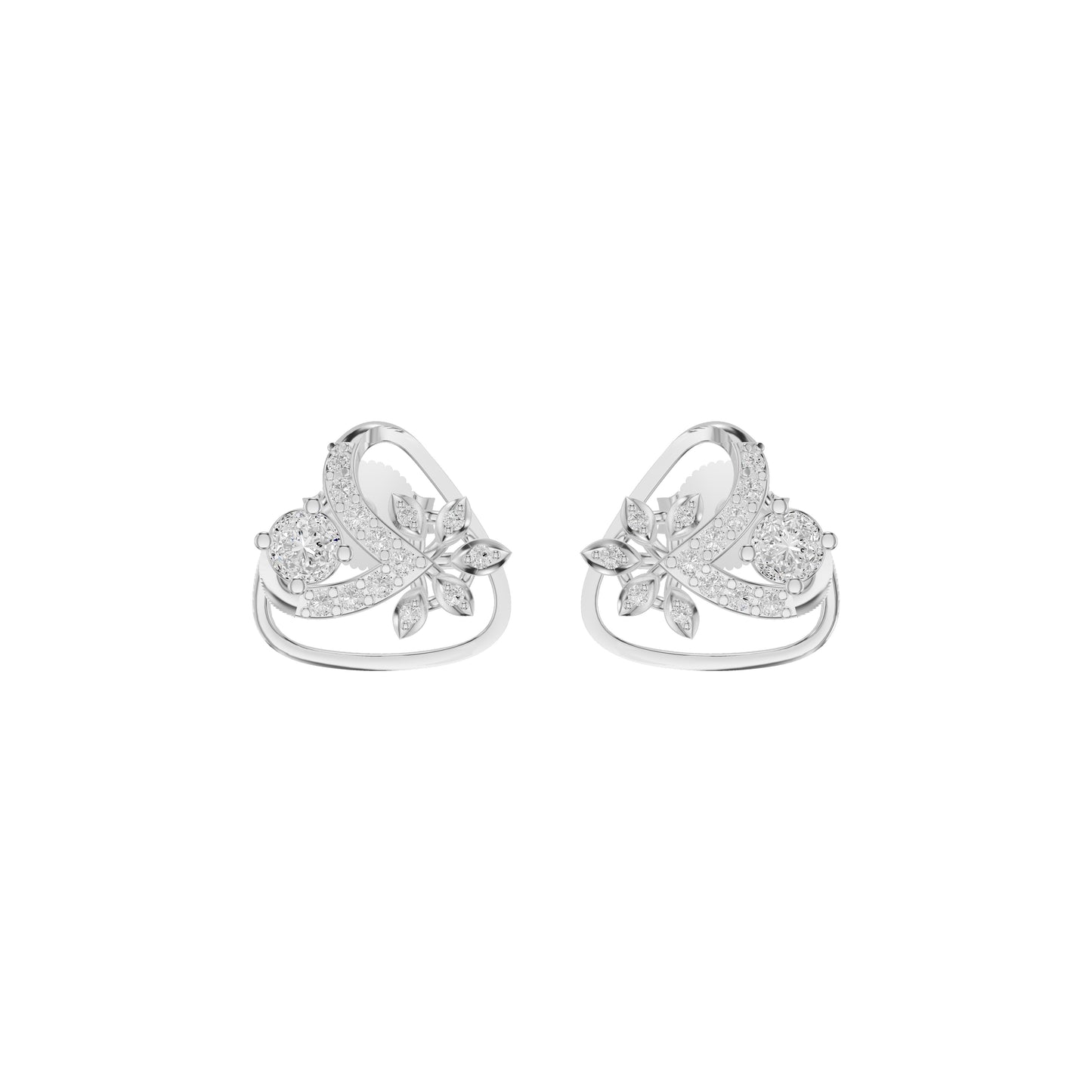 DER001557 18 KT / White Gold