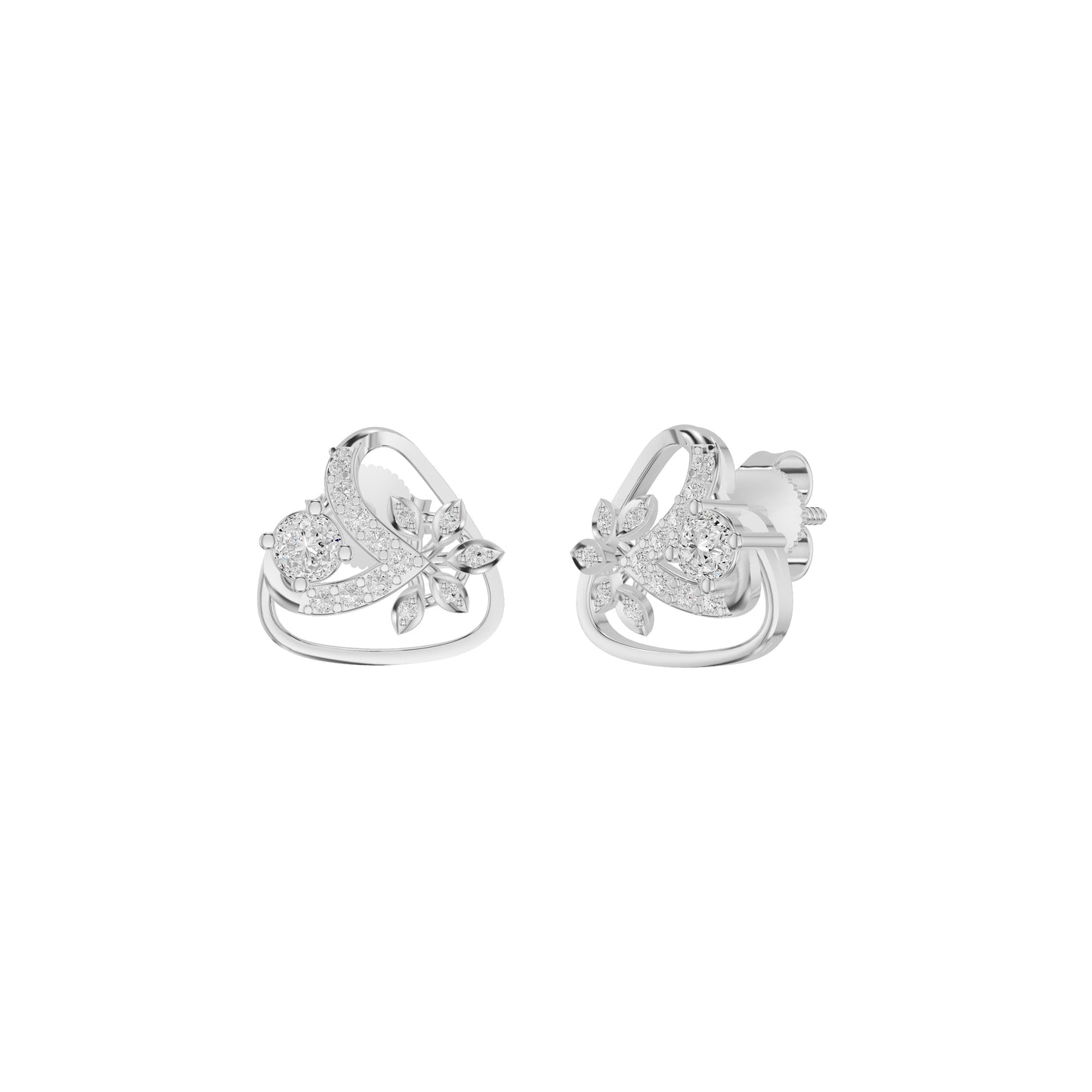 DER001557 18 KT / White Gold