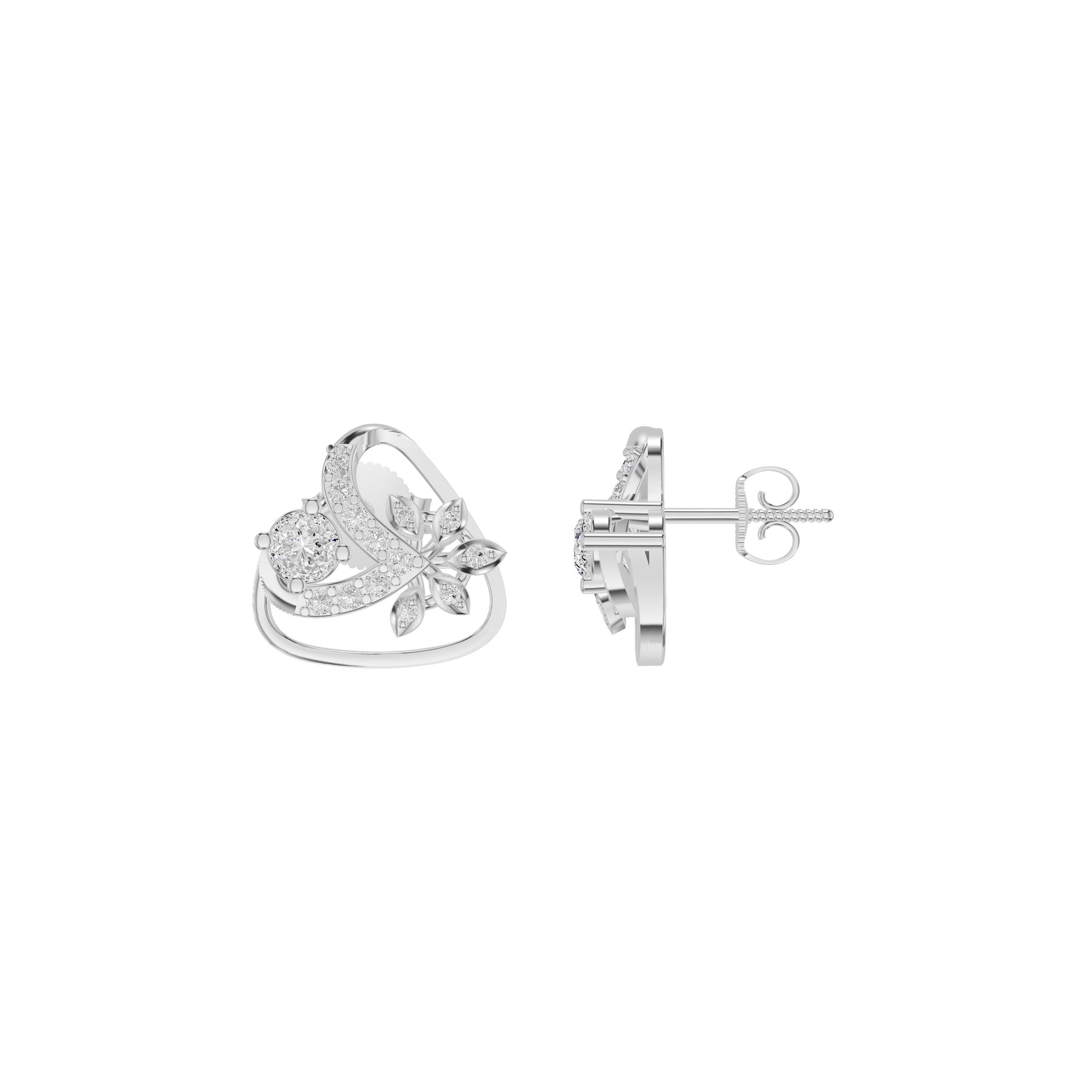 DER001557 18 KT / White Gold
