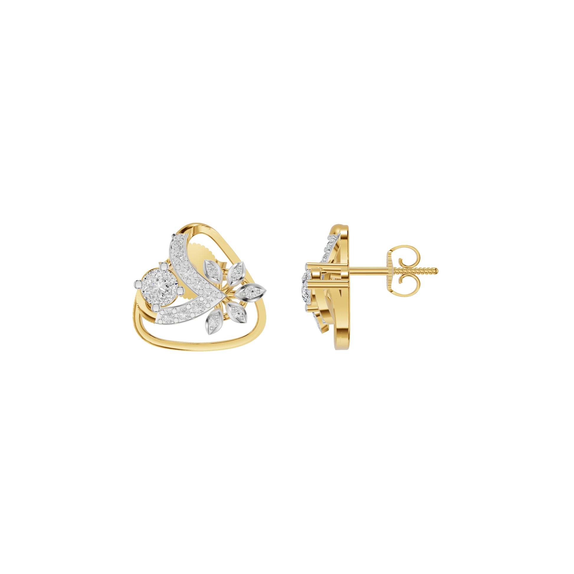 DER001557 18 KT / Yellow Gold
