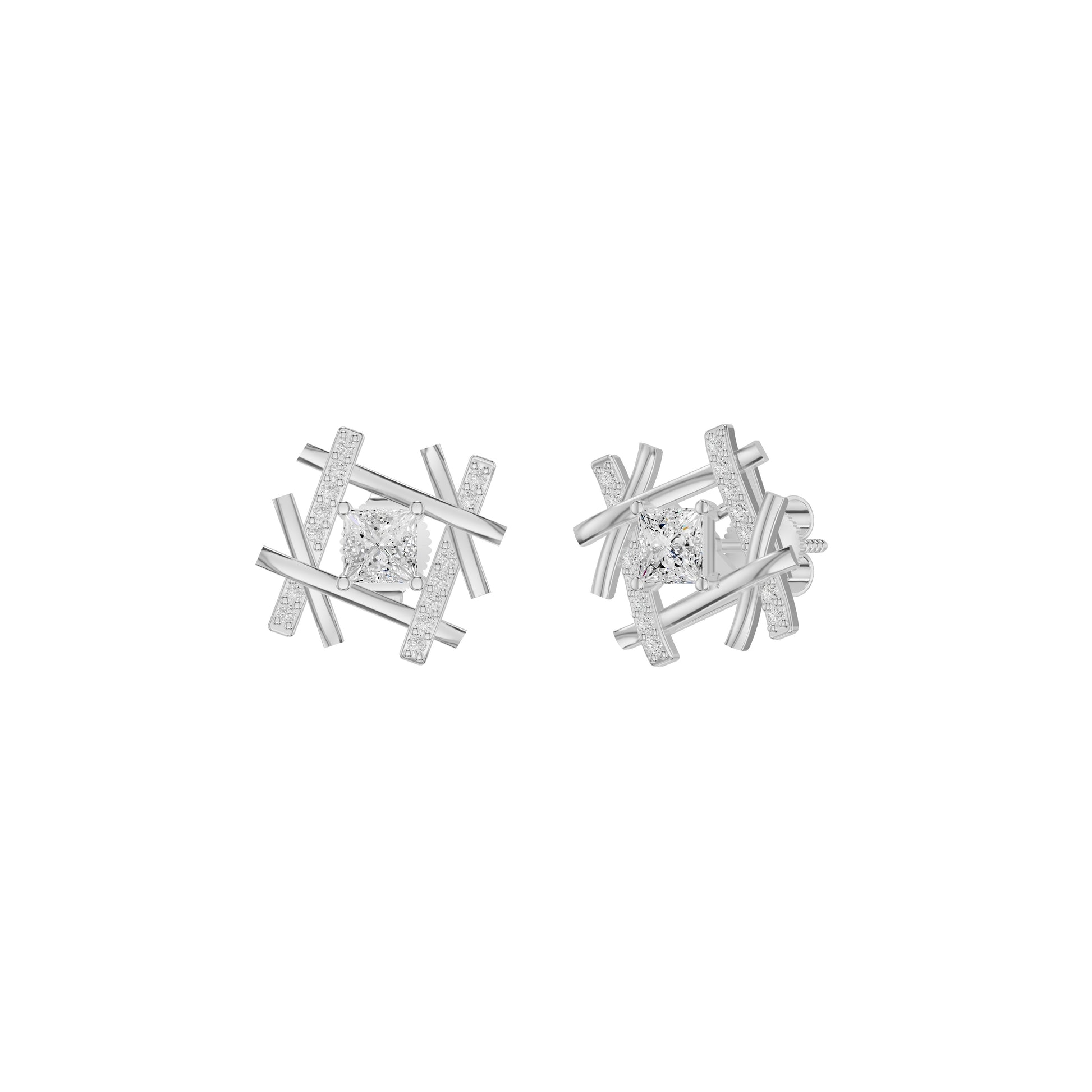 DER001558 18 KT / White Gold