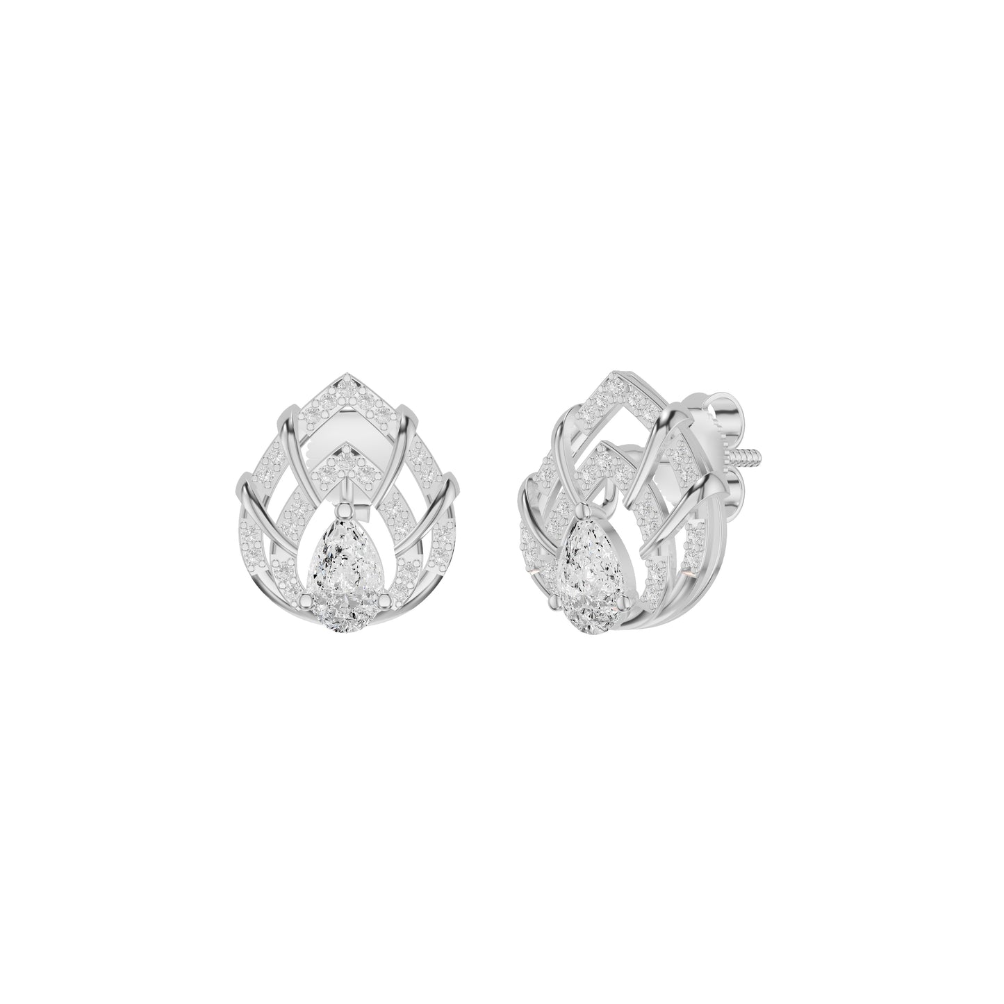 DER001560 18 KT / White Gold
