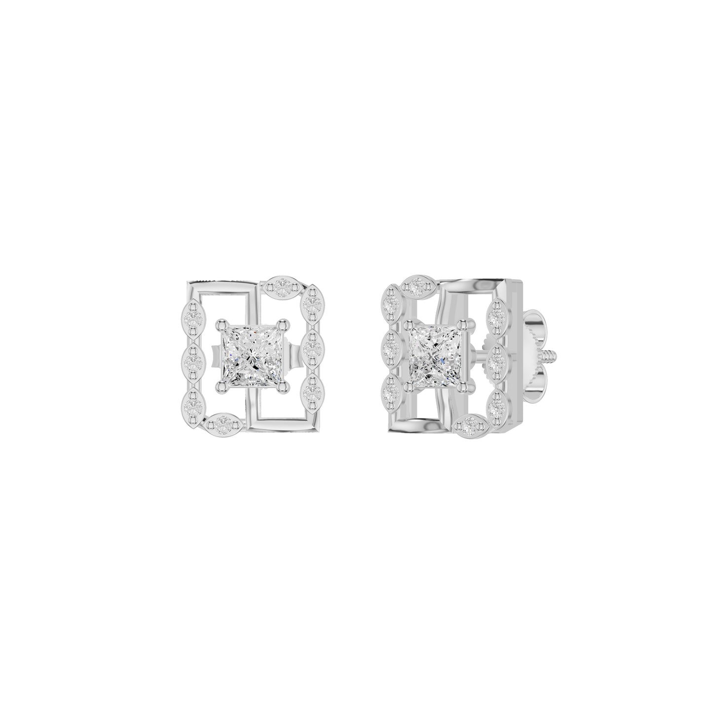 DER001563 18 KT / White Gold