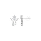 Valerique Drop Diamond Earrings 18 KT / Yellow Gold