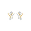 Valerique Drop Diamond Earrings 18 KT / Yellow Gold