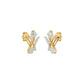 Valerique Drop Diamond Earrings 18 KT / Yellow Gold