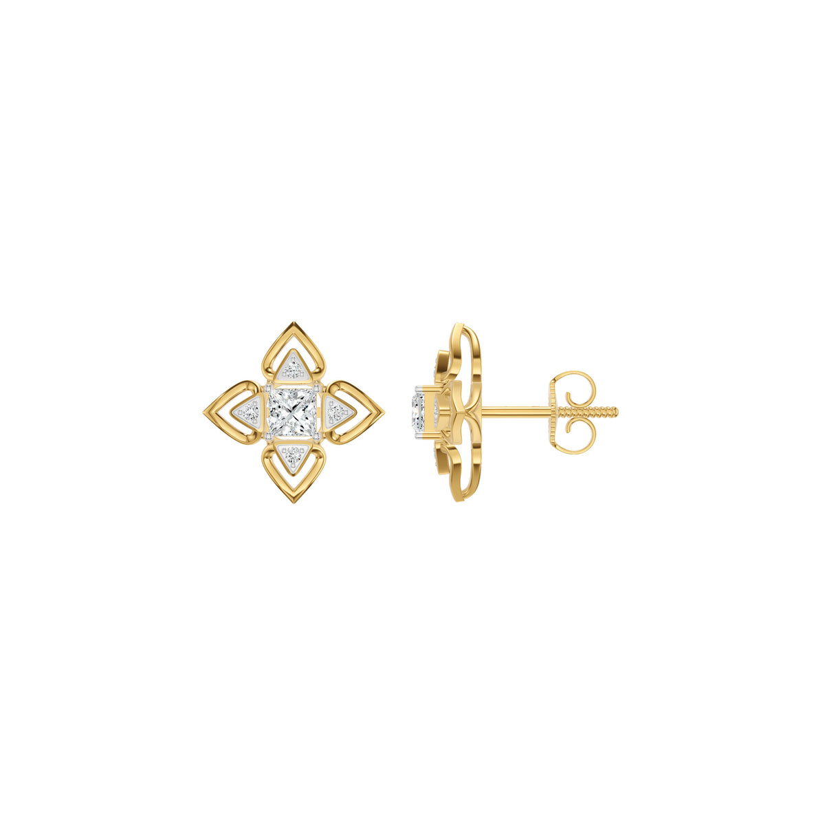 DER001578 18 KT / Yellow Gold