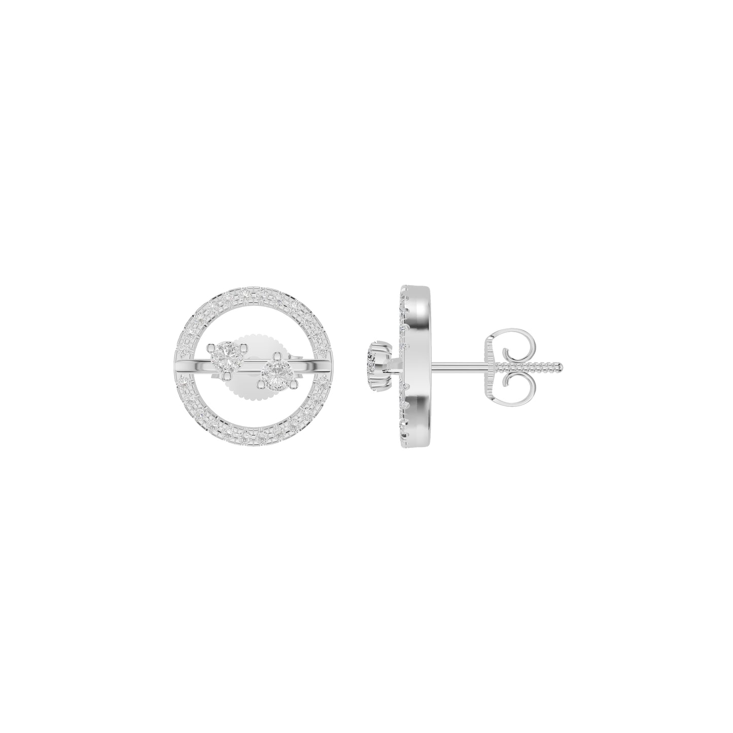 DER001589 18 KT / White Gold