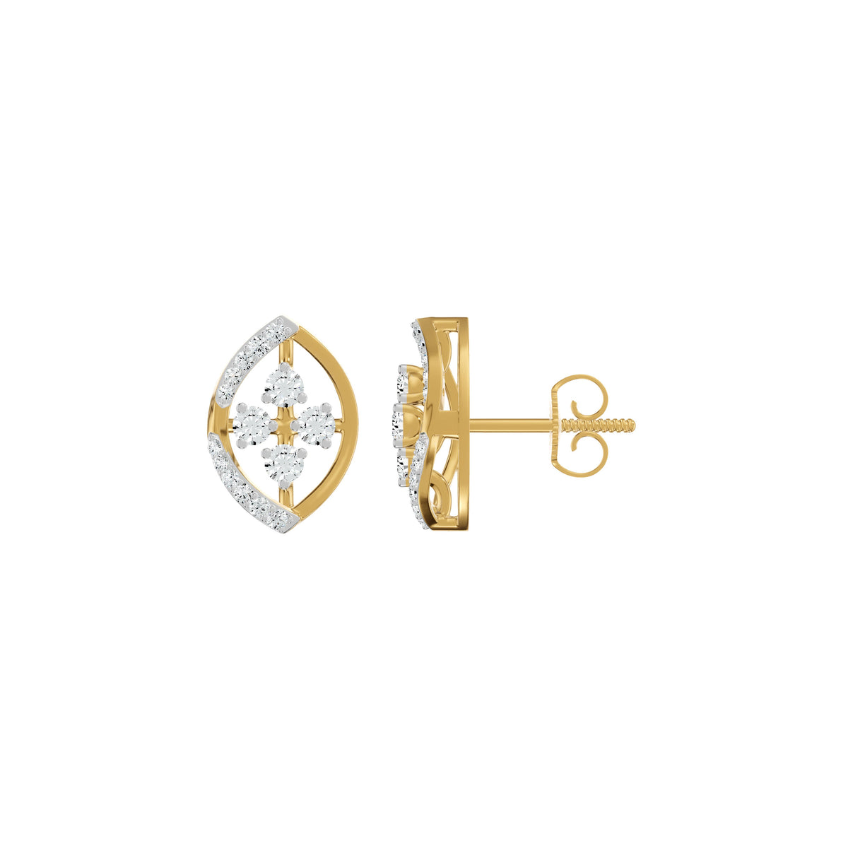 DER001596 18 KT / Yellow Gold