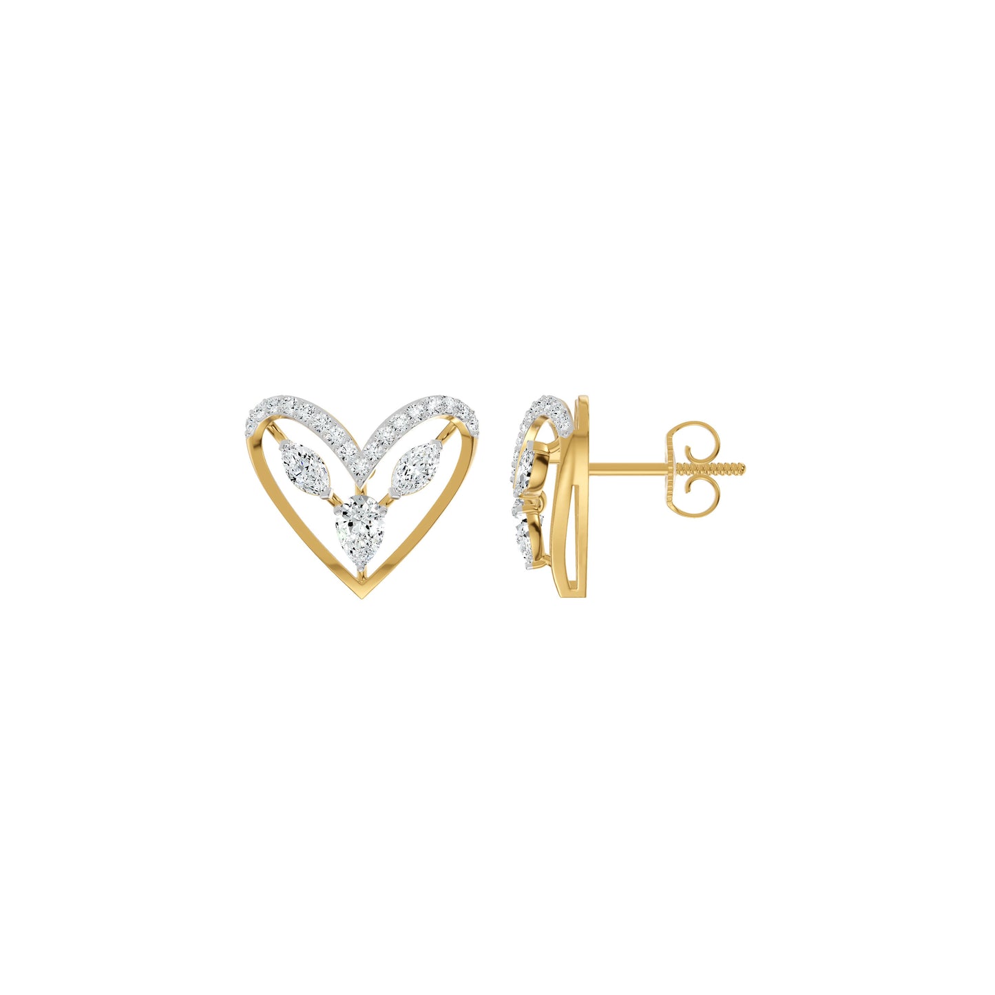 DER001597 18 KT / Yellow Gold