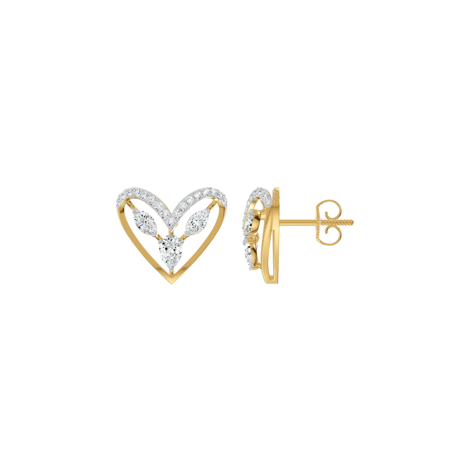 DER001597 18 KT / Yellow Gold
