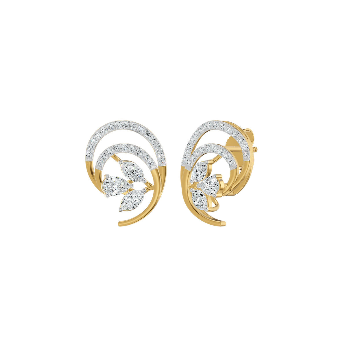 DER001601 18 KT / Yellow Gold